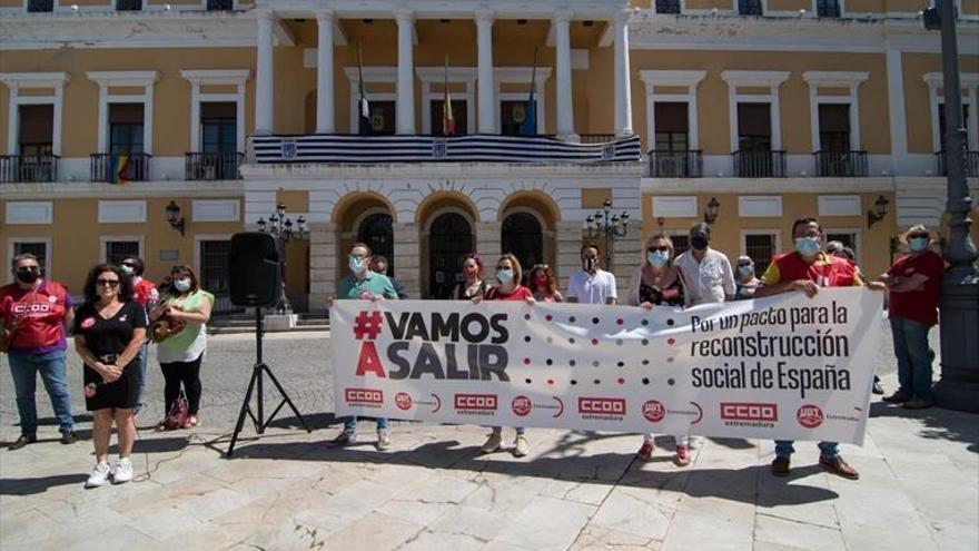 UGT y CCOO defienden una salida «justa y solidaria» para la crisis