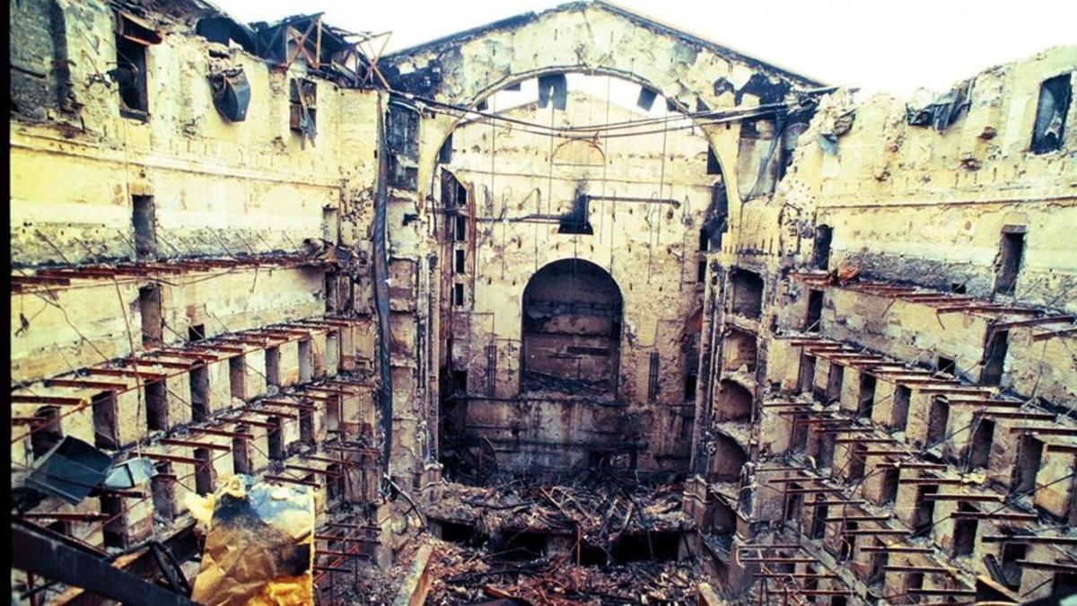 cuaderno del domingo teatro del liceo tras el incendio