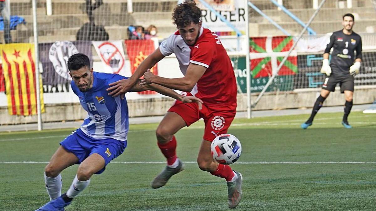 El Girona B venç al camp de l&#039;Horta amb un gol de Pau Víctor al descompte