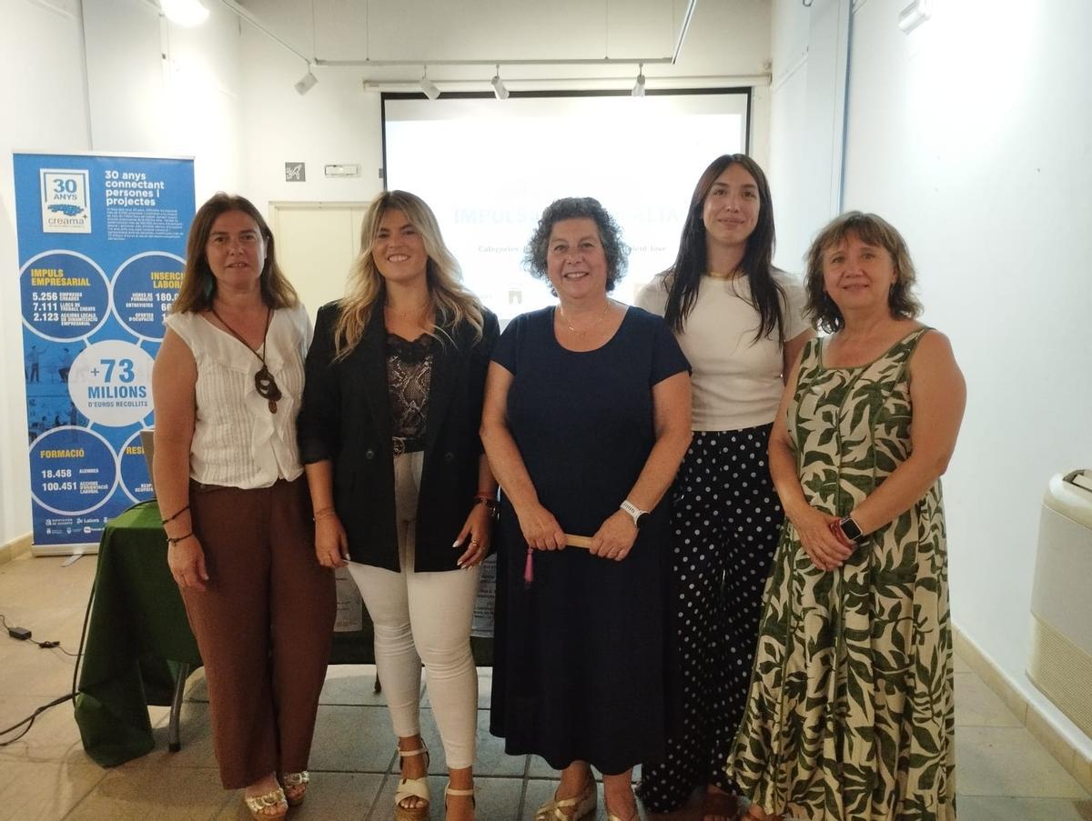 La gala la organizó Creama; en el centro, su gerente, Rosario Donderis