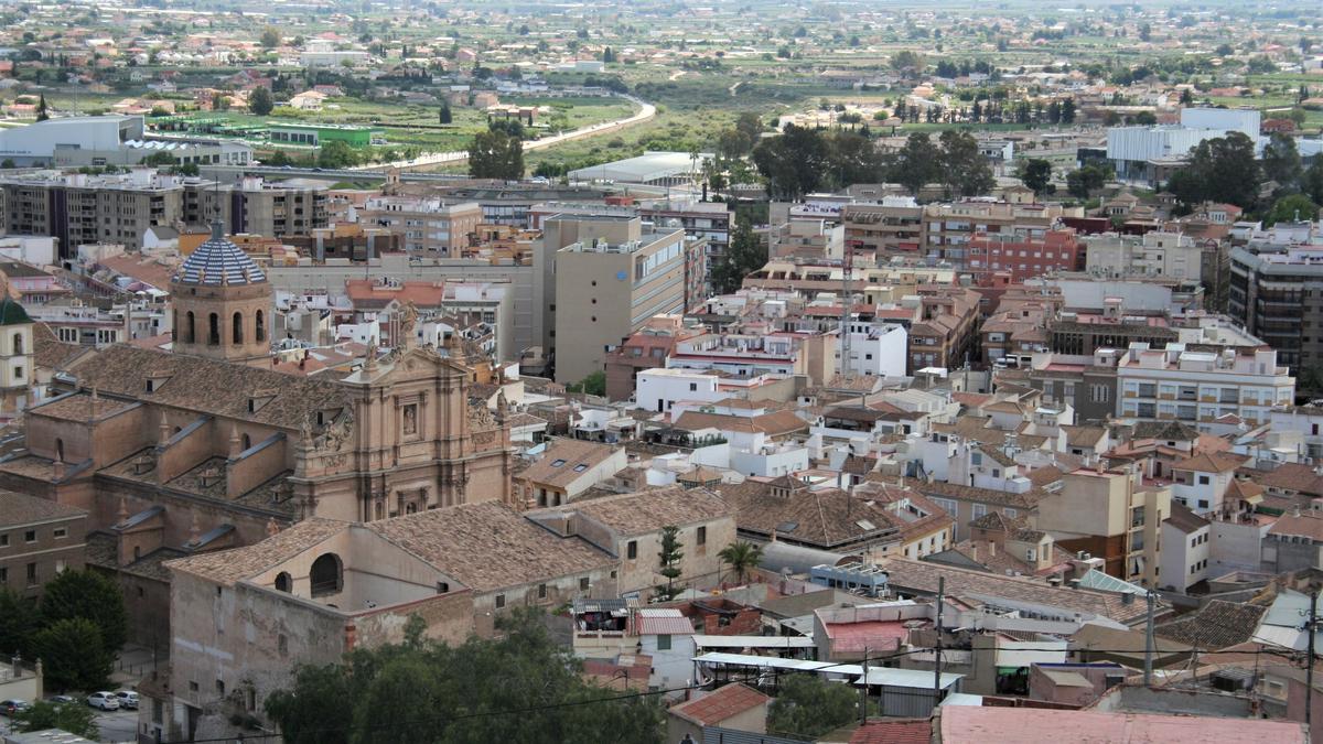 Panorámica del casco antiguo de la ciudad.