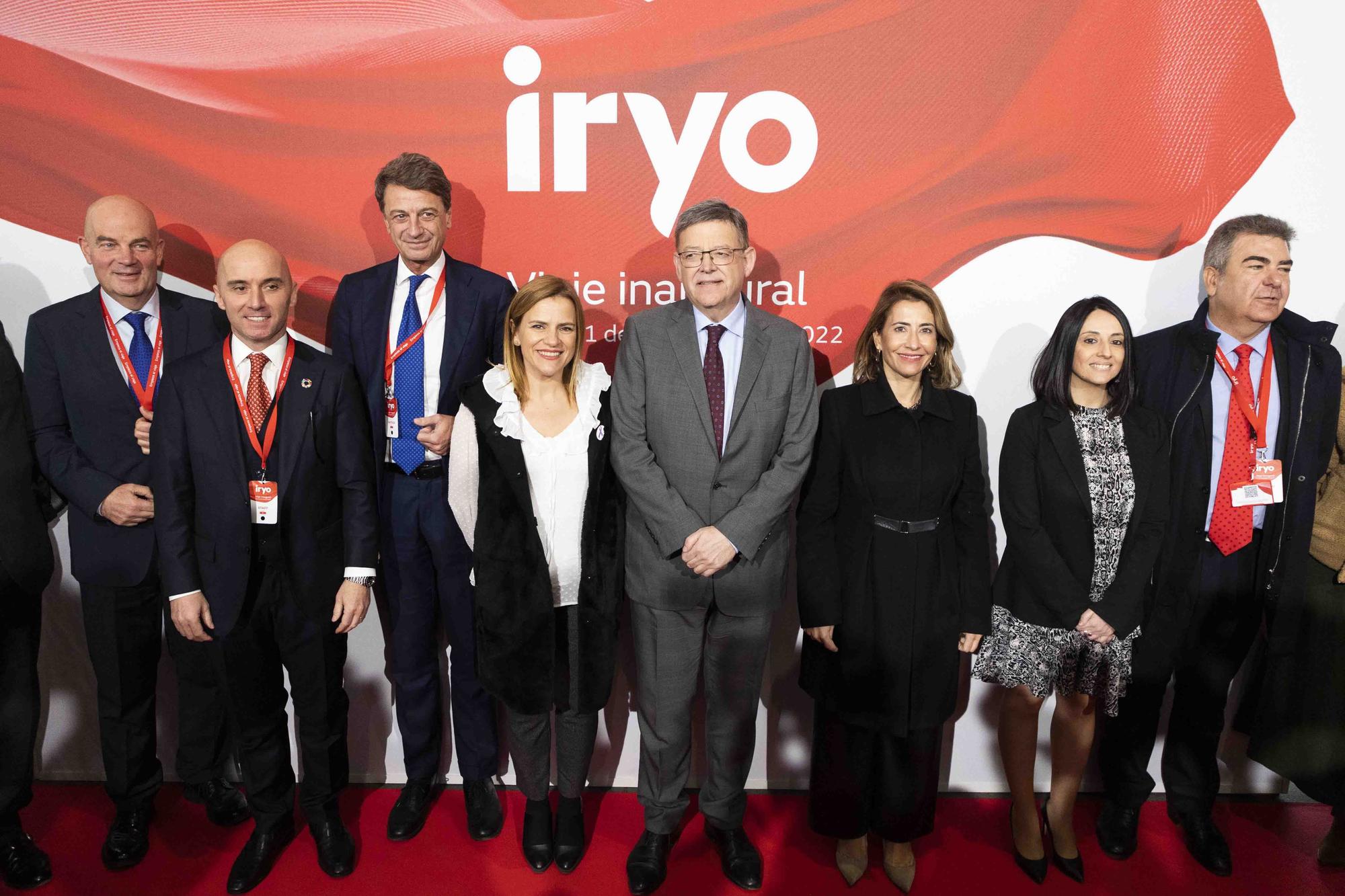 Iryo llega puntual en el viaje inaugural Madrid-València que comenzará a operar el 16 de diciembre