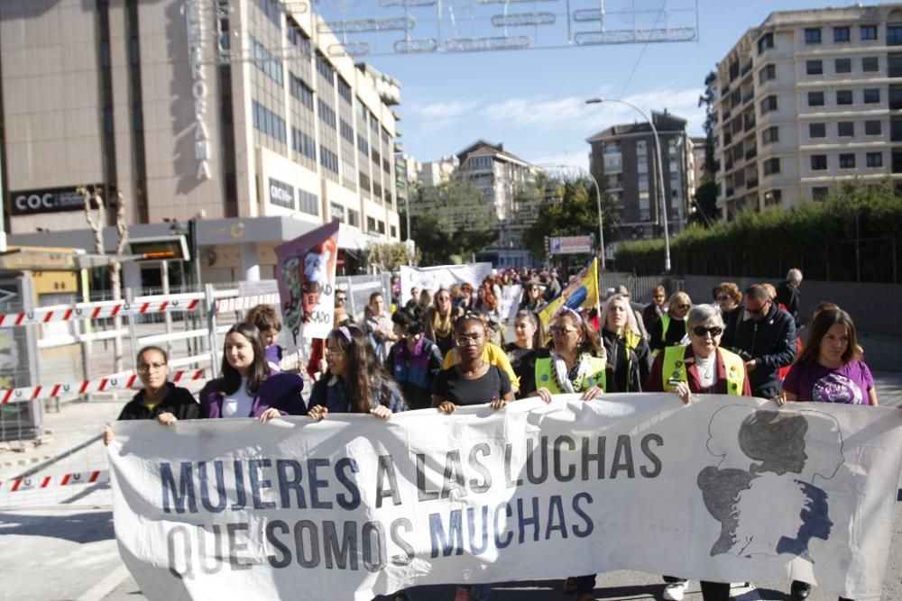 Manifestación en Murcia por el día contra la violencia de género