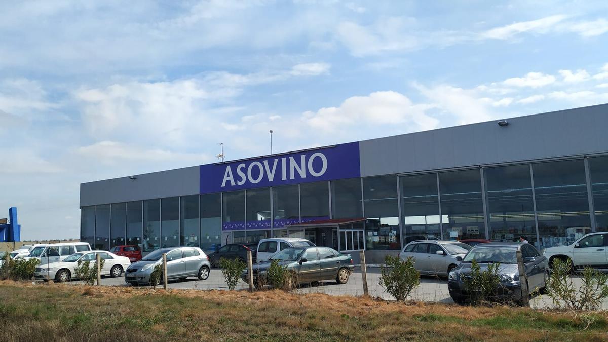 Supermercado de Asovino en Bermillo de Sayago.