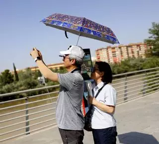 Zaragoza recupera tímidamente el turismo chino que perdió por el covid