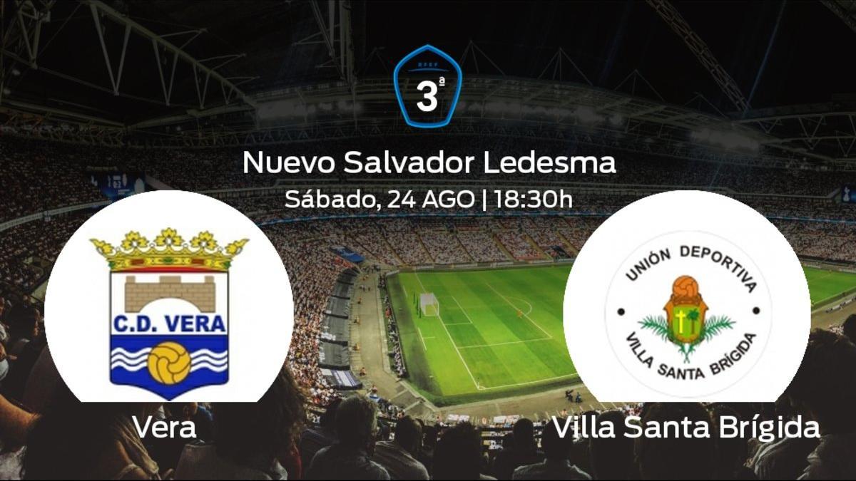 Previa del encuentro: el Vera inicia el torneo jugando contra el Villa Santa Brígida