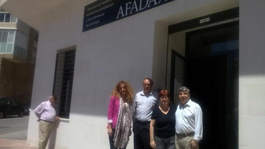 Visita al centro Alfadax en Vélez.