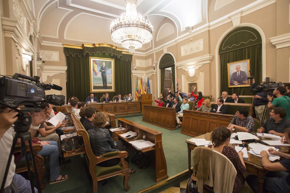 Bronca taurina en el pleno de Castelló