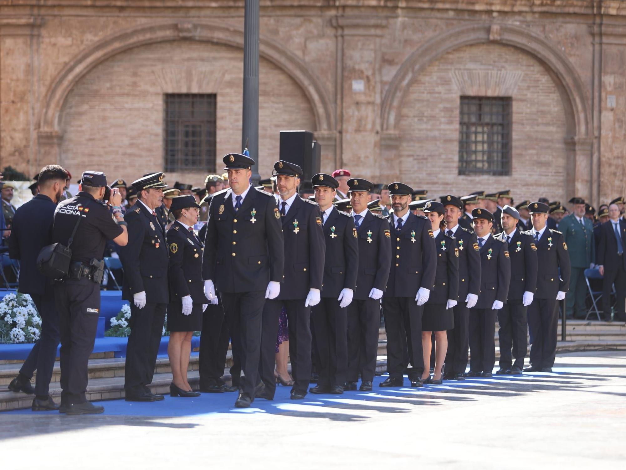 La Policía Nacional de Valencia celebra el Día de los Santos Ángeles Custodios