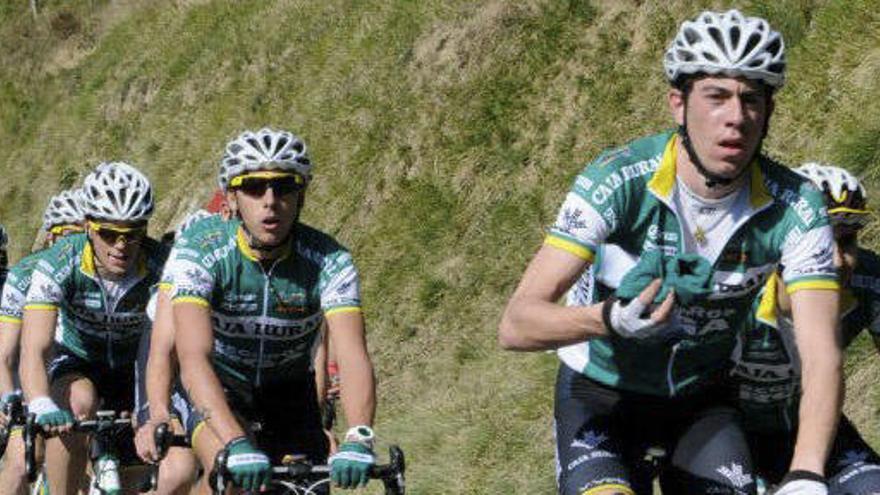 Jaime Rosón durante una de las carreras del «Lehendakari».