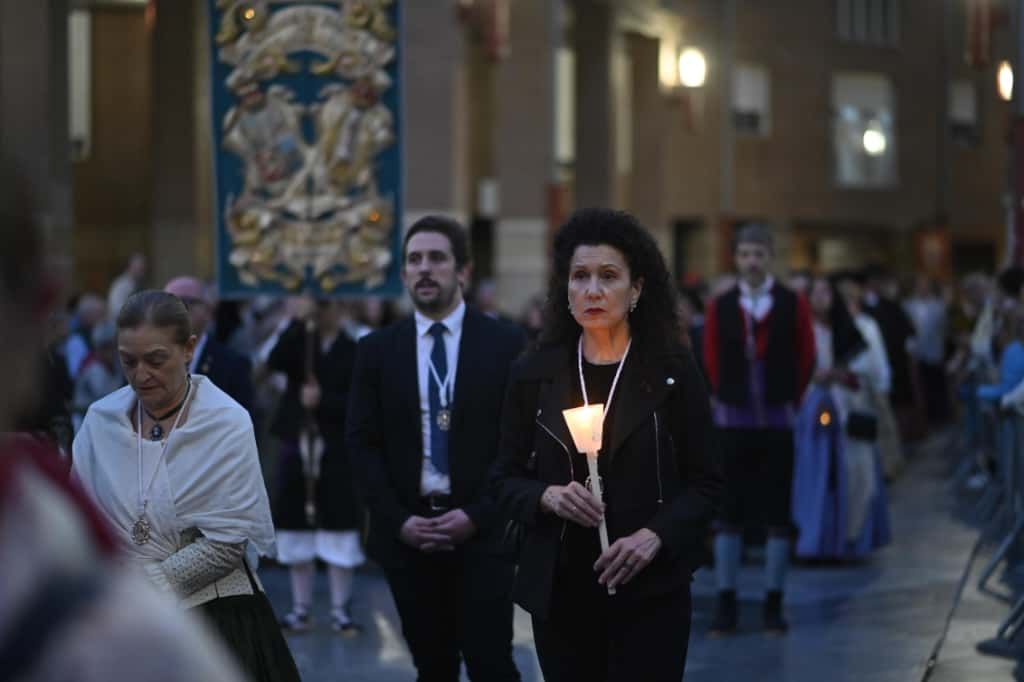 El Rosario de Cristal, uno de los momentos más emocionantes de las Fiestas del Pilar