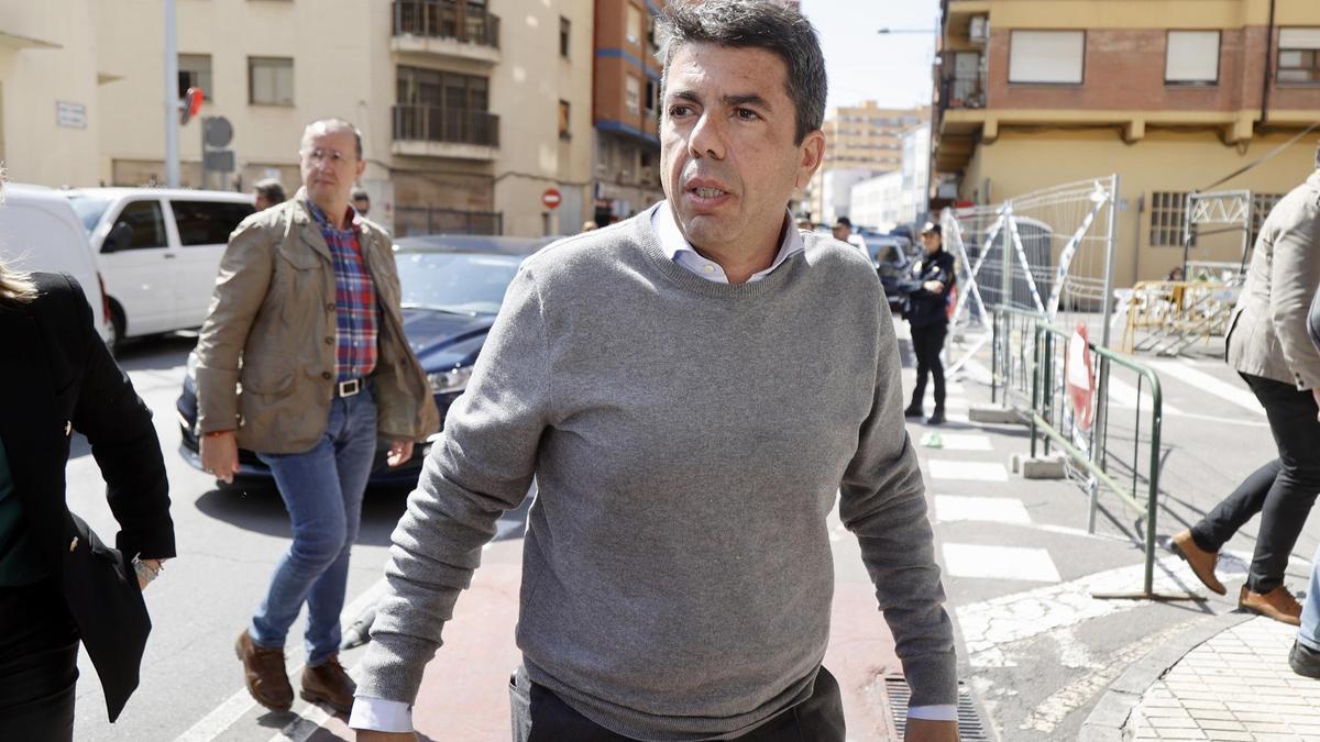 El presidente de la Generalitat Carlos Mazón, en una imagen de archivo.