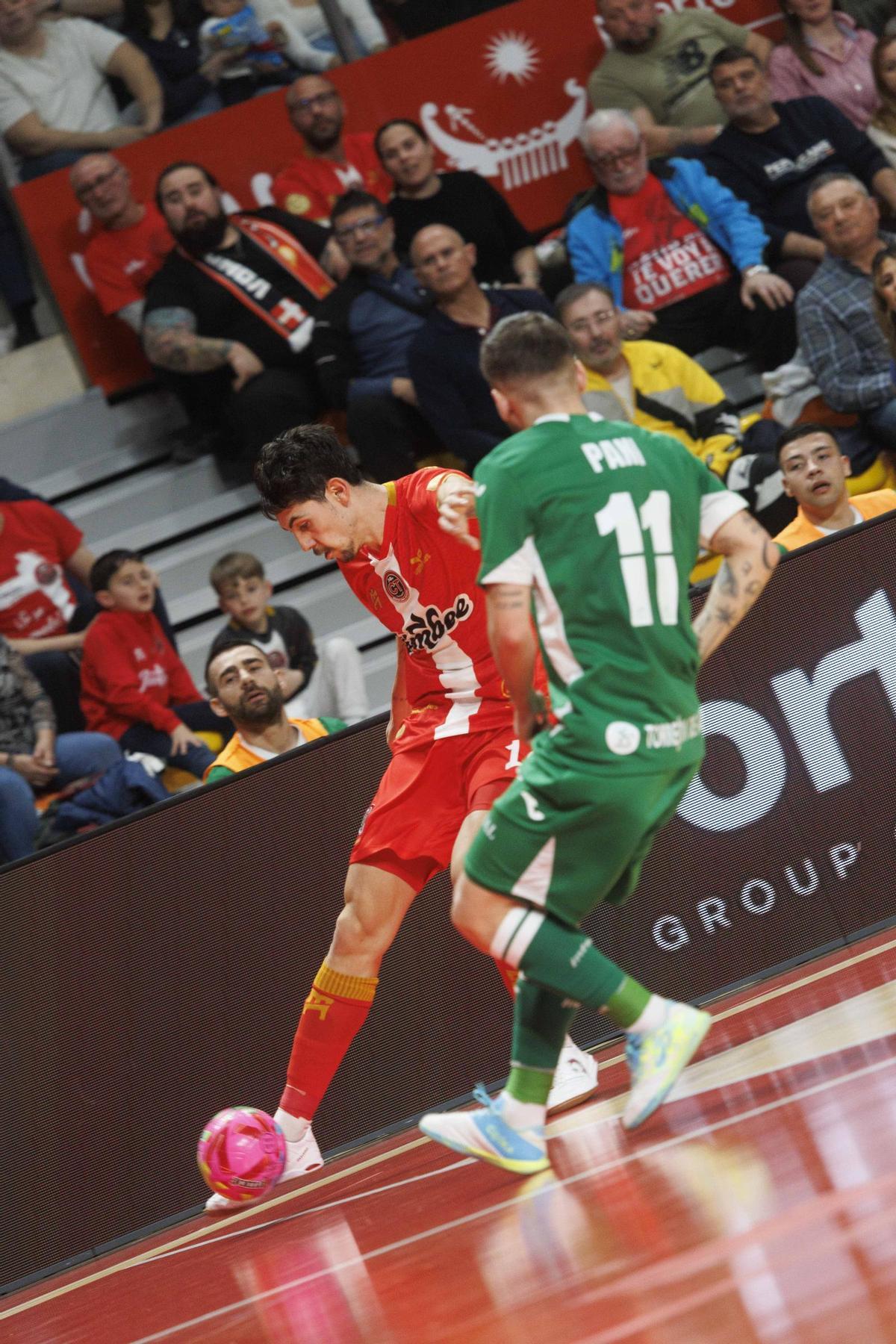 Las mejores imágenes de la victoria del Jimbee Cartagena frente Inter Movistar