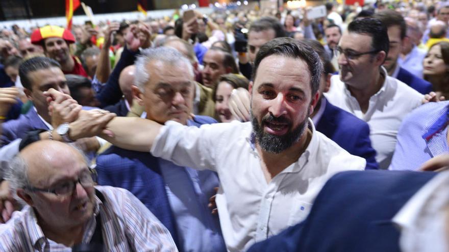 Abascal, durante el acto del sábado en IFA