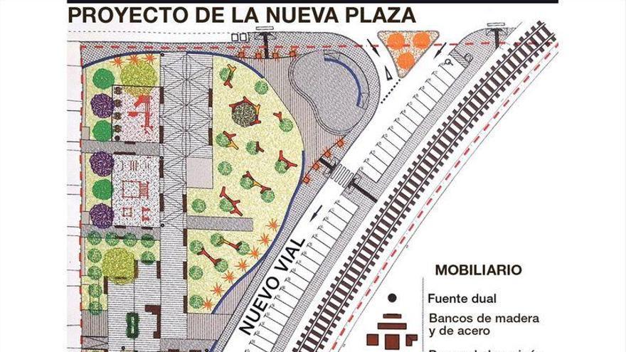 Así será la nueva plaza Josefina López del Grao