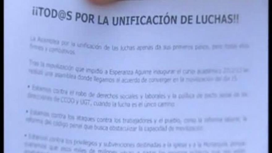 &#039;Semana de lucha&#039; en la enseñanza pública