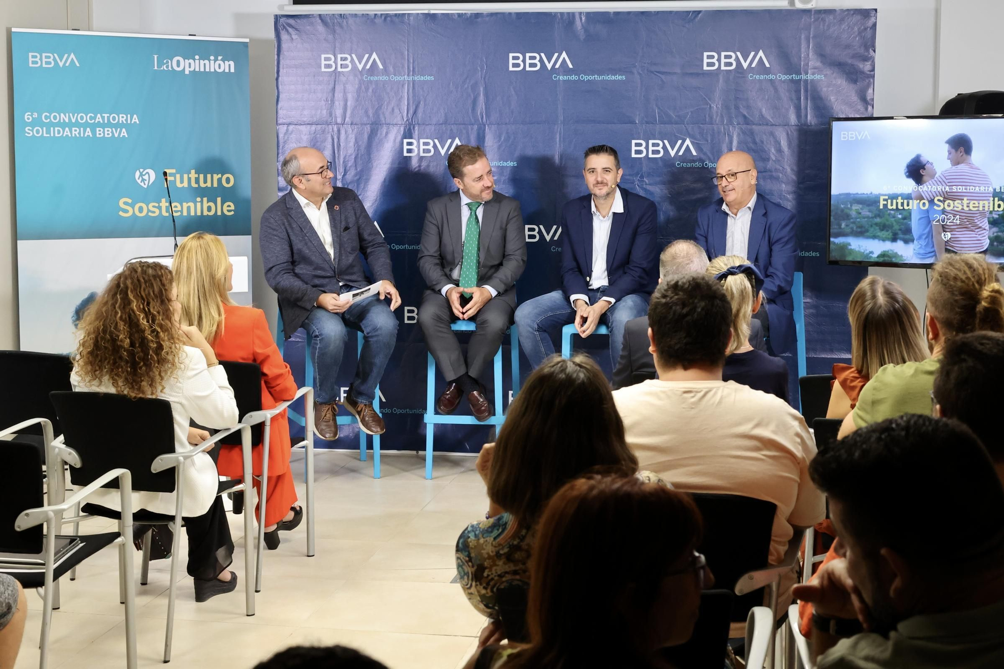 Entrega de premios de la 6ª Convocatoria Solidaria BBVA - Futuro Sostenible