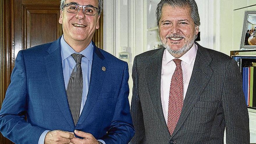 El ministro de Educación y el rector Píriz evalúan el estado del mapa de conocimiento universitario