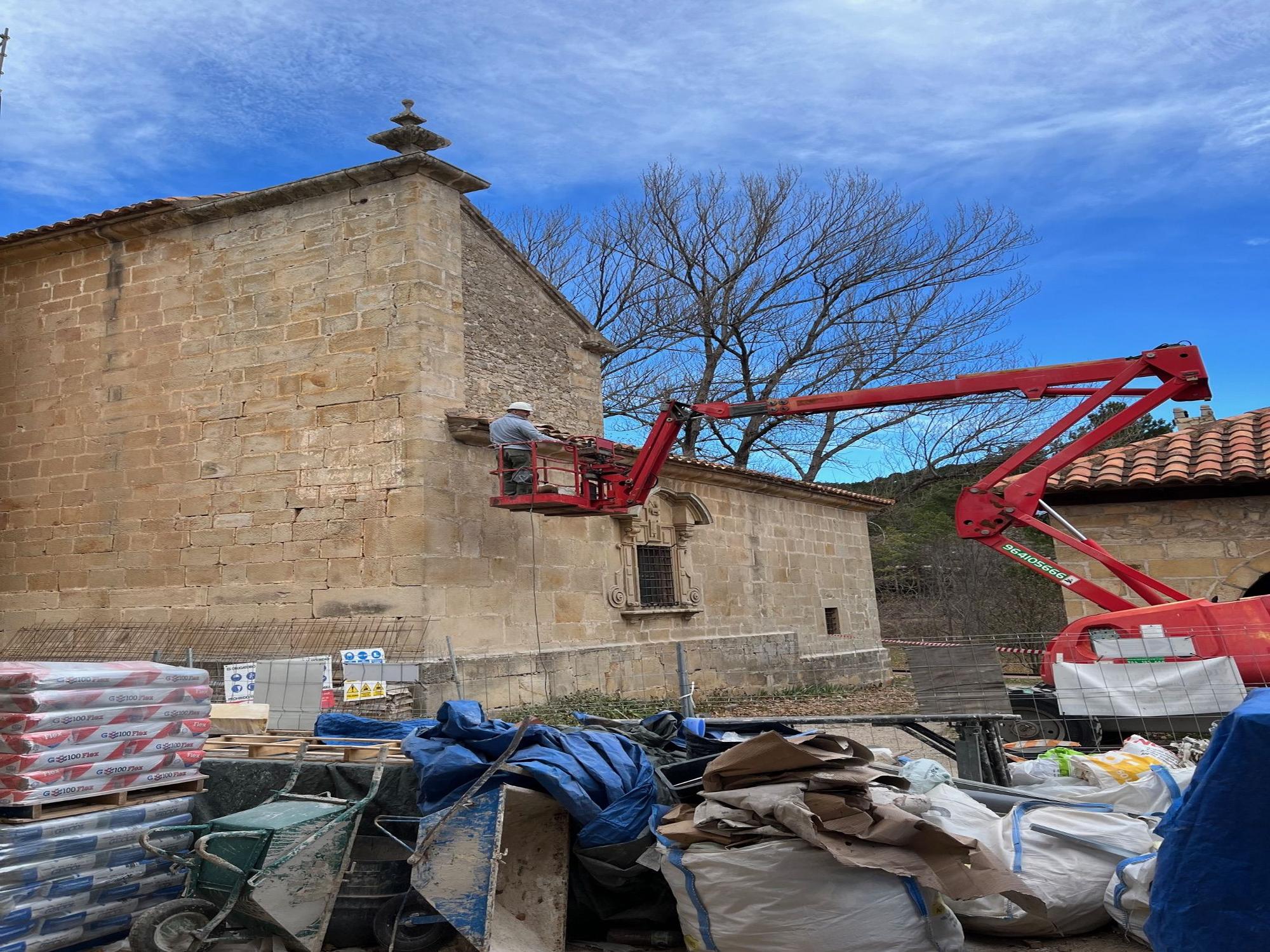 Así se encuentra el santuario de Sant Joan de Penyagolosa: las obras no acabarán hasta 2025