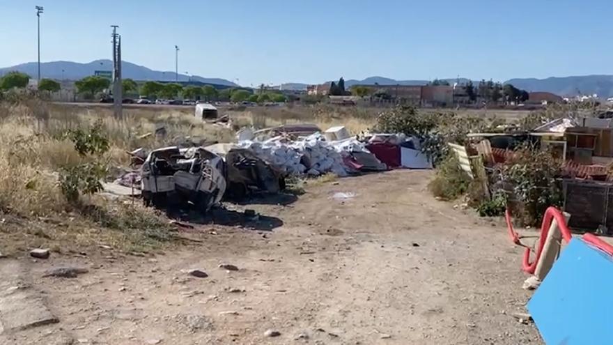 Vertedero ilegal en Son Güells