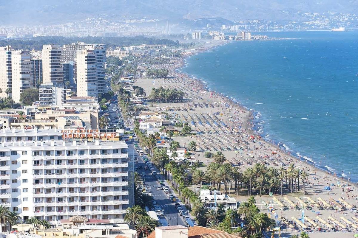 Vista del municipio malagueño de Torremolinos