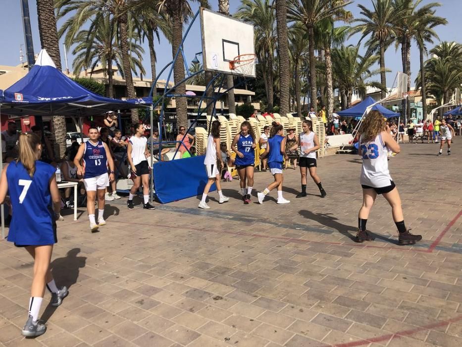 Campeonato de baloncesto 3x3 en La Ribera