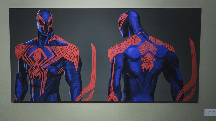 Exposición &#039;Behind the scenes’ de &#039;Spider-Man: Across the Spider-Verse&#039;