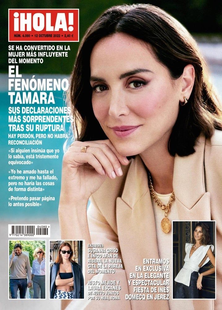Portada de la revista HOLA del 5 de octubre de 2022