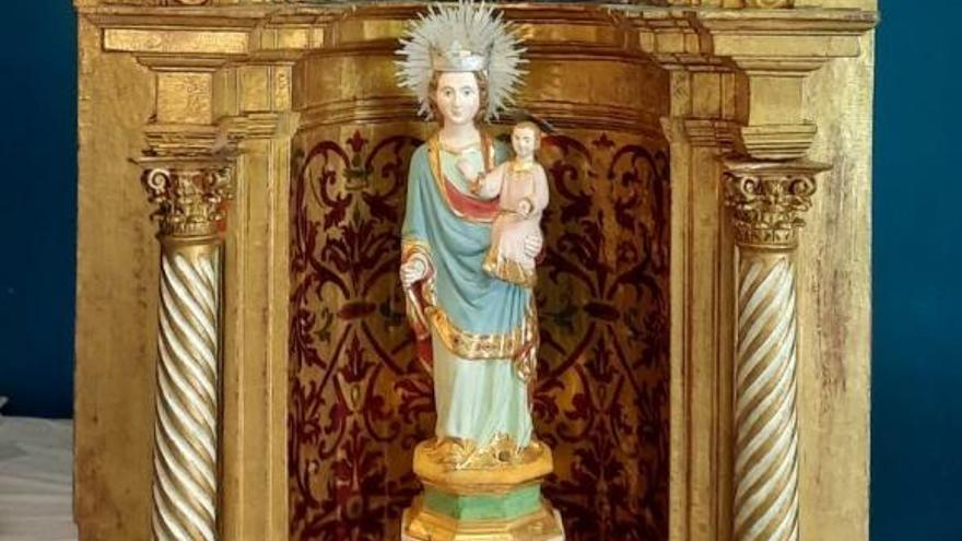 Al Rum dipositará a la parróquia la imatge de la Mare de Déu Gótica
