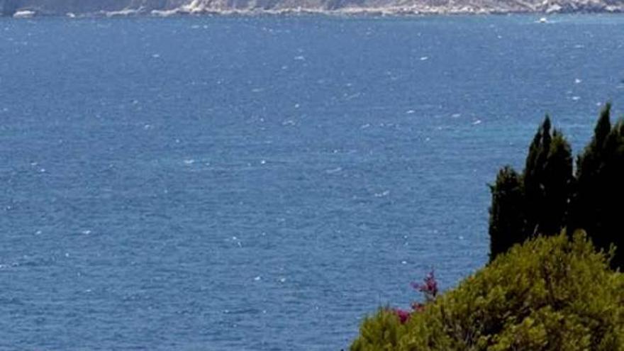 Vista panorámica de la costa de Calp