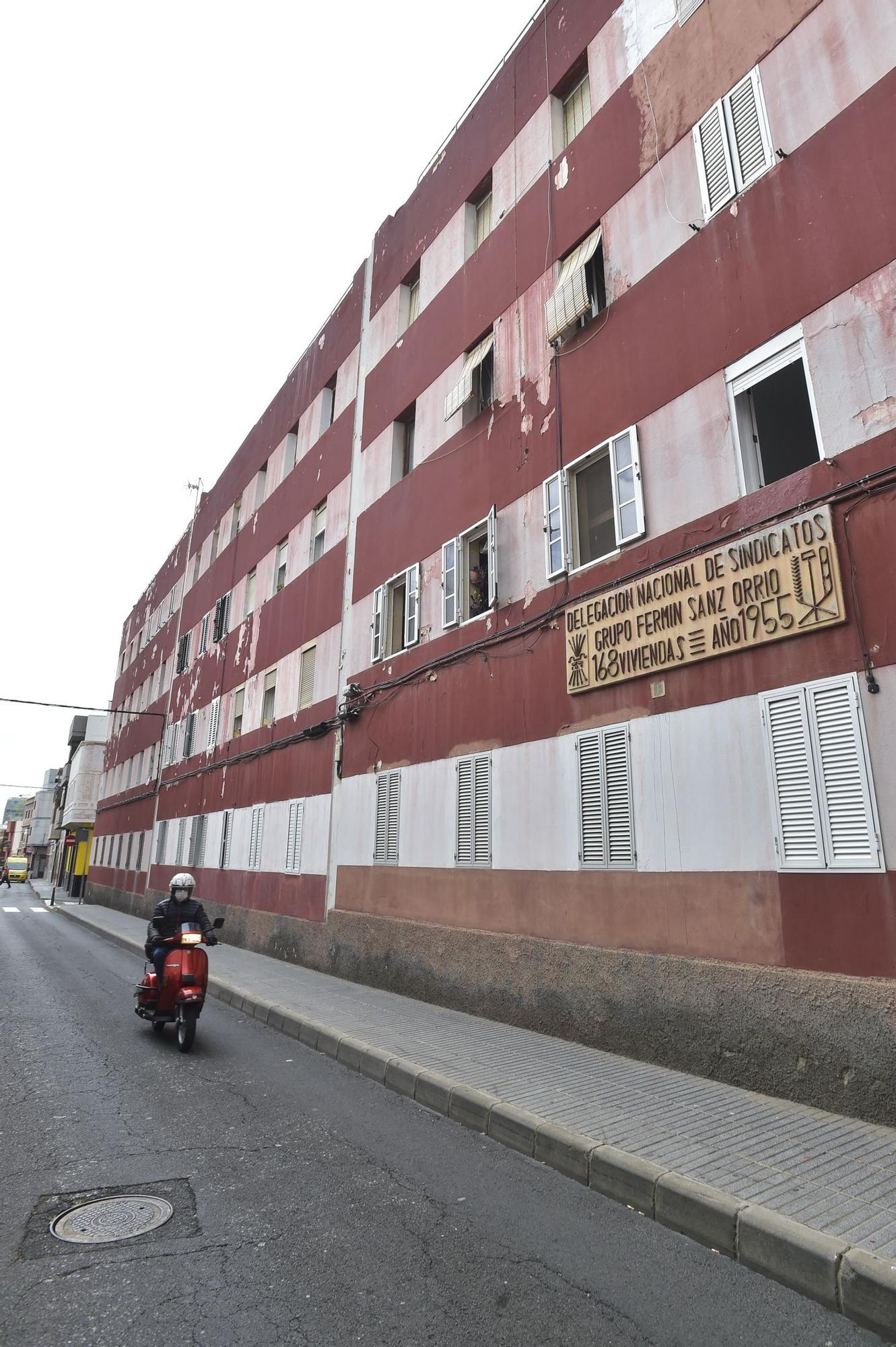 Viviendas del grupo Fermín Sanz-Orrio en La Isleta