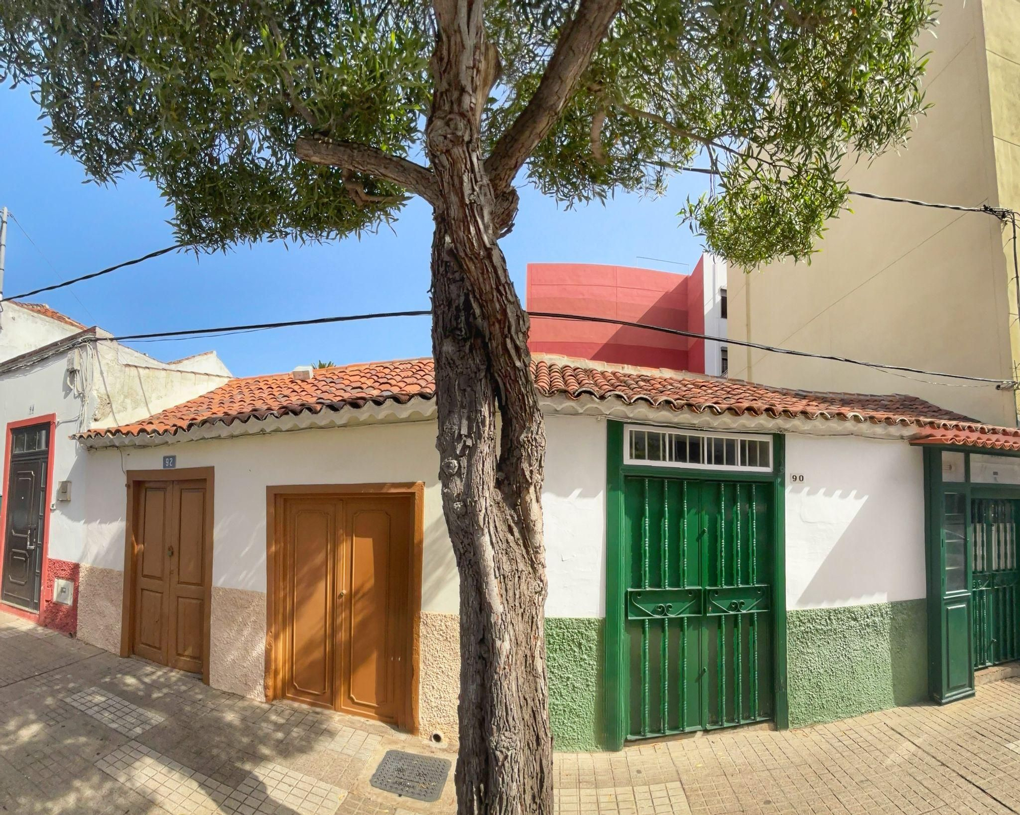 Casas terreras protegidas en La Laguna