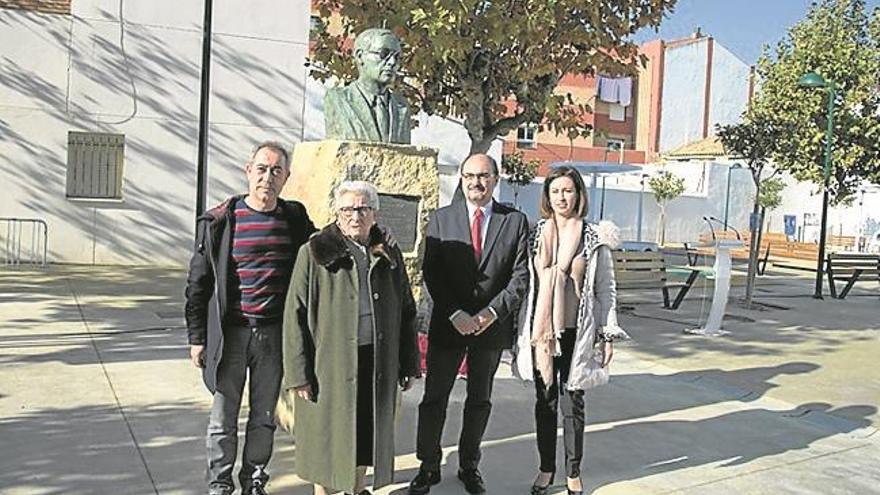 El ayuntamiento rinde homenaje a Juan Sancho, alcalde ejeano durante la II República