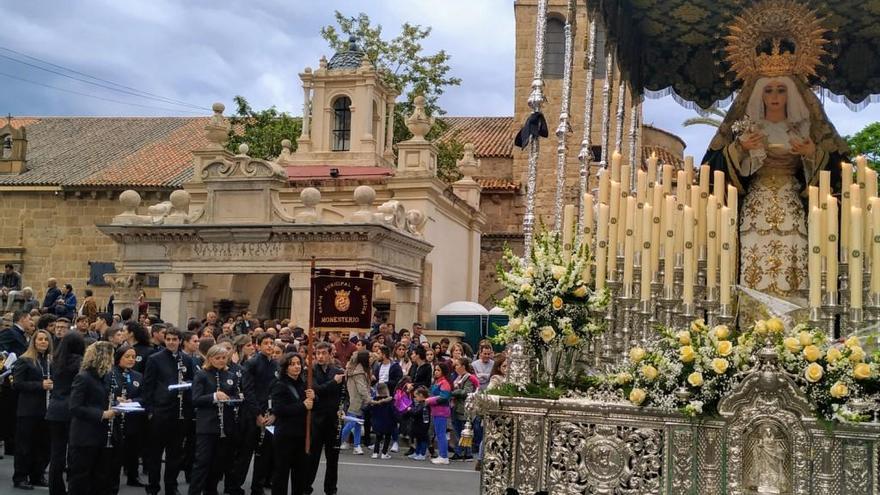 La banda de música de Monesterio espera con ilusión la Semana Santa de 2022