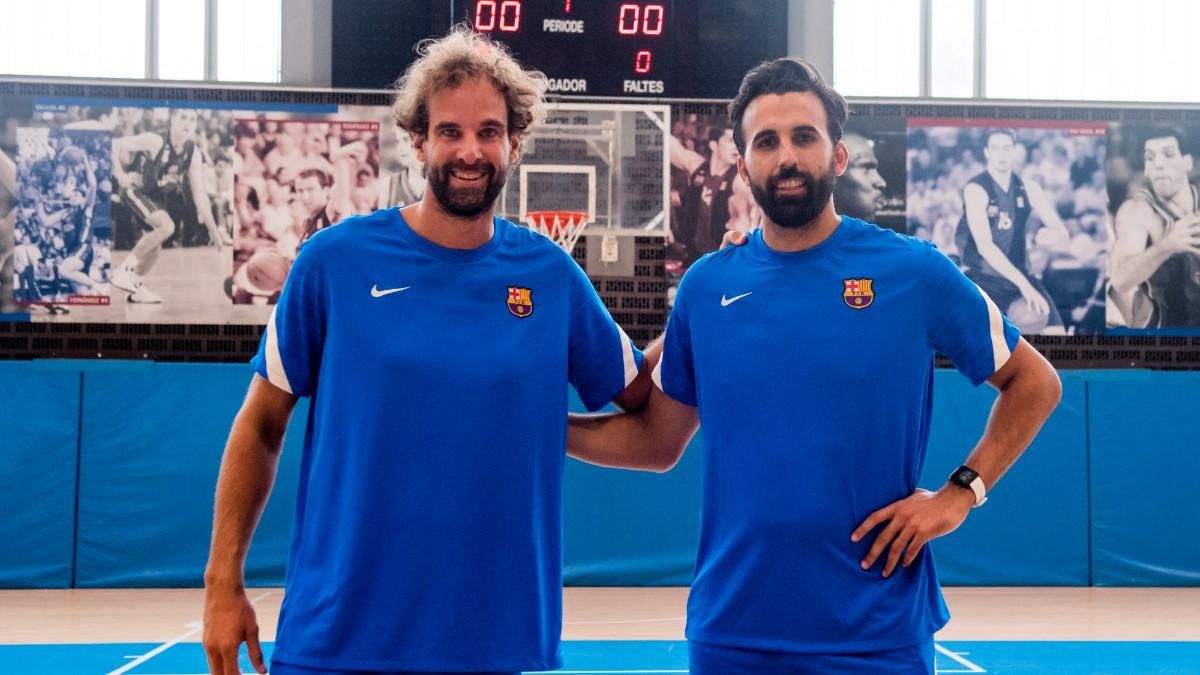 Víctor Sada arrived at Barça's first team by Roger Grimau
