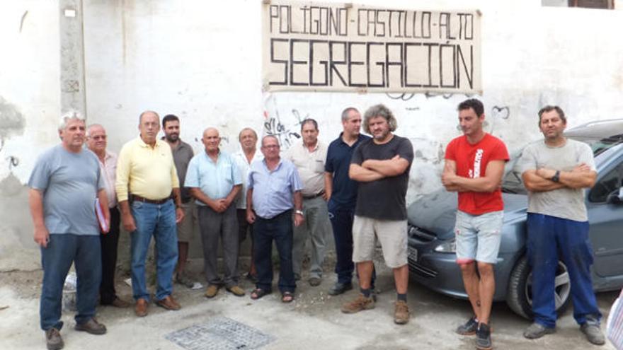 Protestas por las condiciones del polígono industrial de Nerja