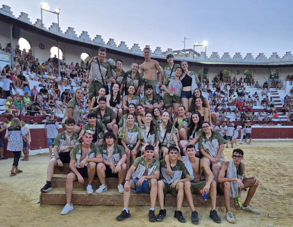 Les penyes i quintades van animar la festa