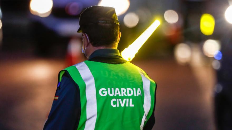 Un agente de la Guardia Civil.