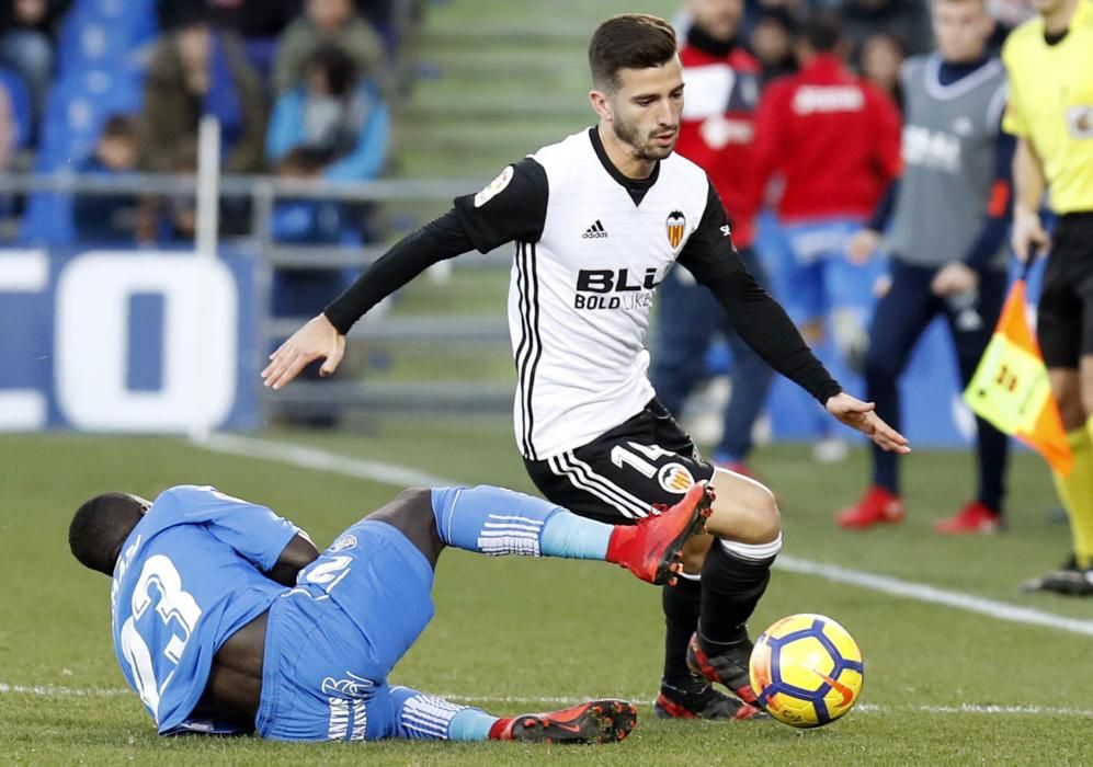 Getafe - Valencia, en imágenes