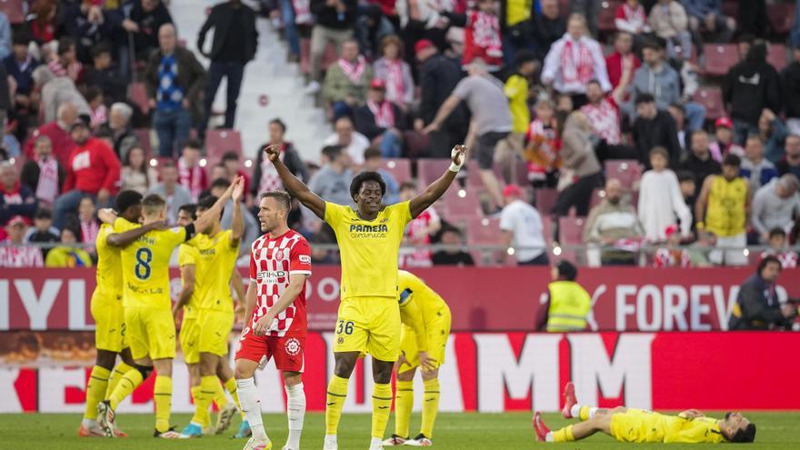 El 0-1 del Villarreal en el Girona 0-1 Villarreal de la jornada 35 de LaLiga EA Sports