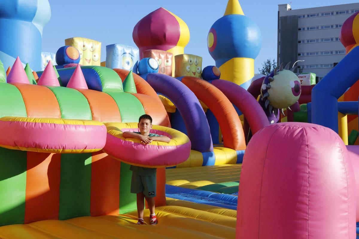 So sieht es im Mega Jump Park an der Playa de Palma aus So sieht es im Mega Jump Park an der Playa de Palma aus