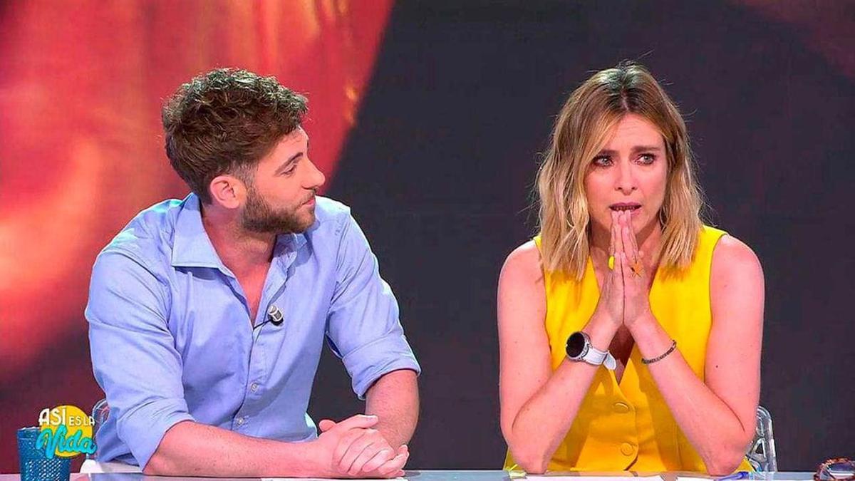 César Muñoz y Sandra Barneda, en 'Así es la vida'