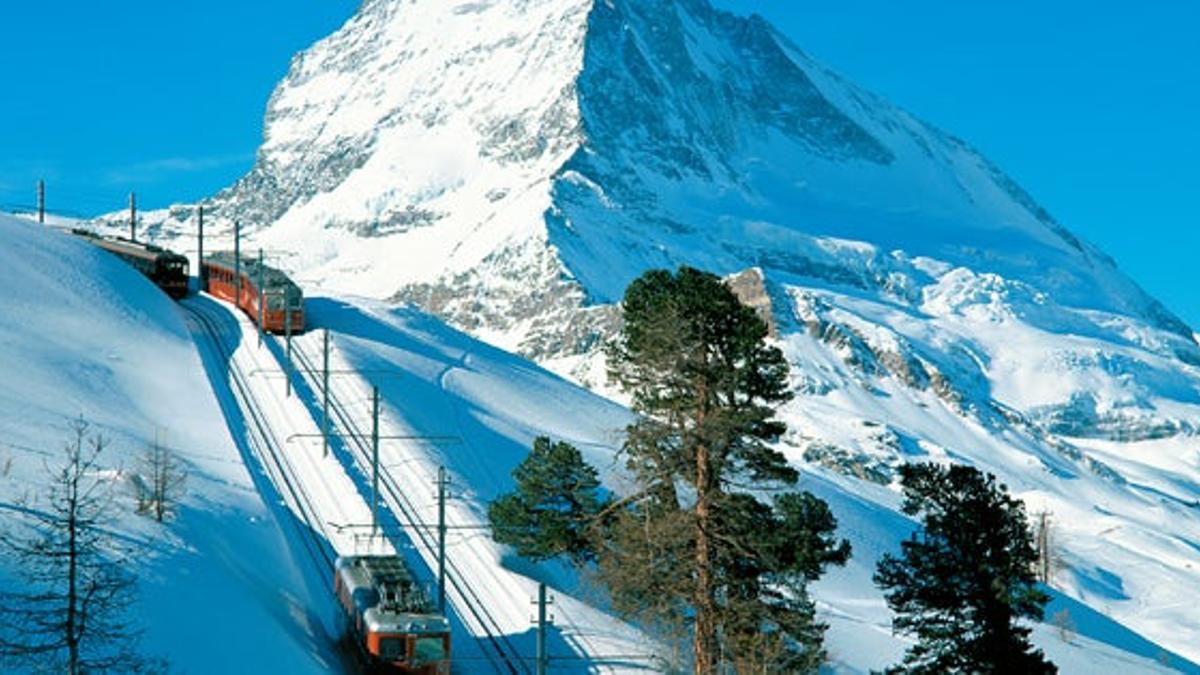 Los Alpes aglutinan algunas de las estaciones de esquí más legendarias del continente para deleite