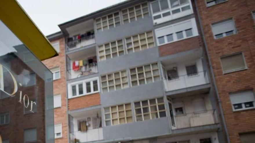 Viviendas en el barrio de La Luz.