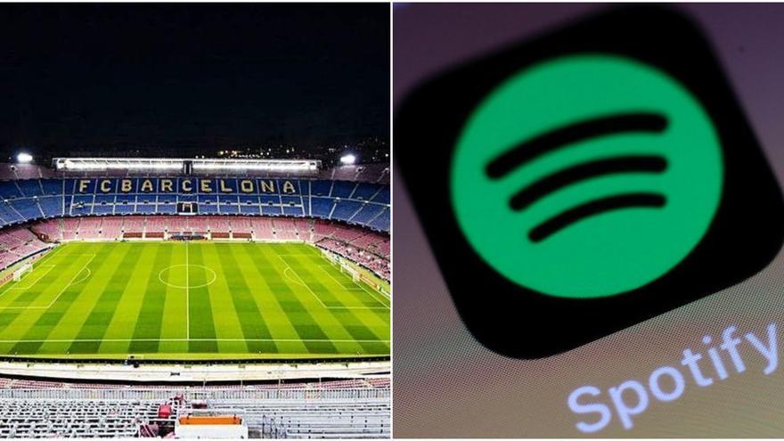 El Barça i Spotify tanquen un acord per la samarreta i el cognom del Camp Nou per 280 milions