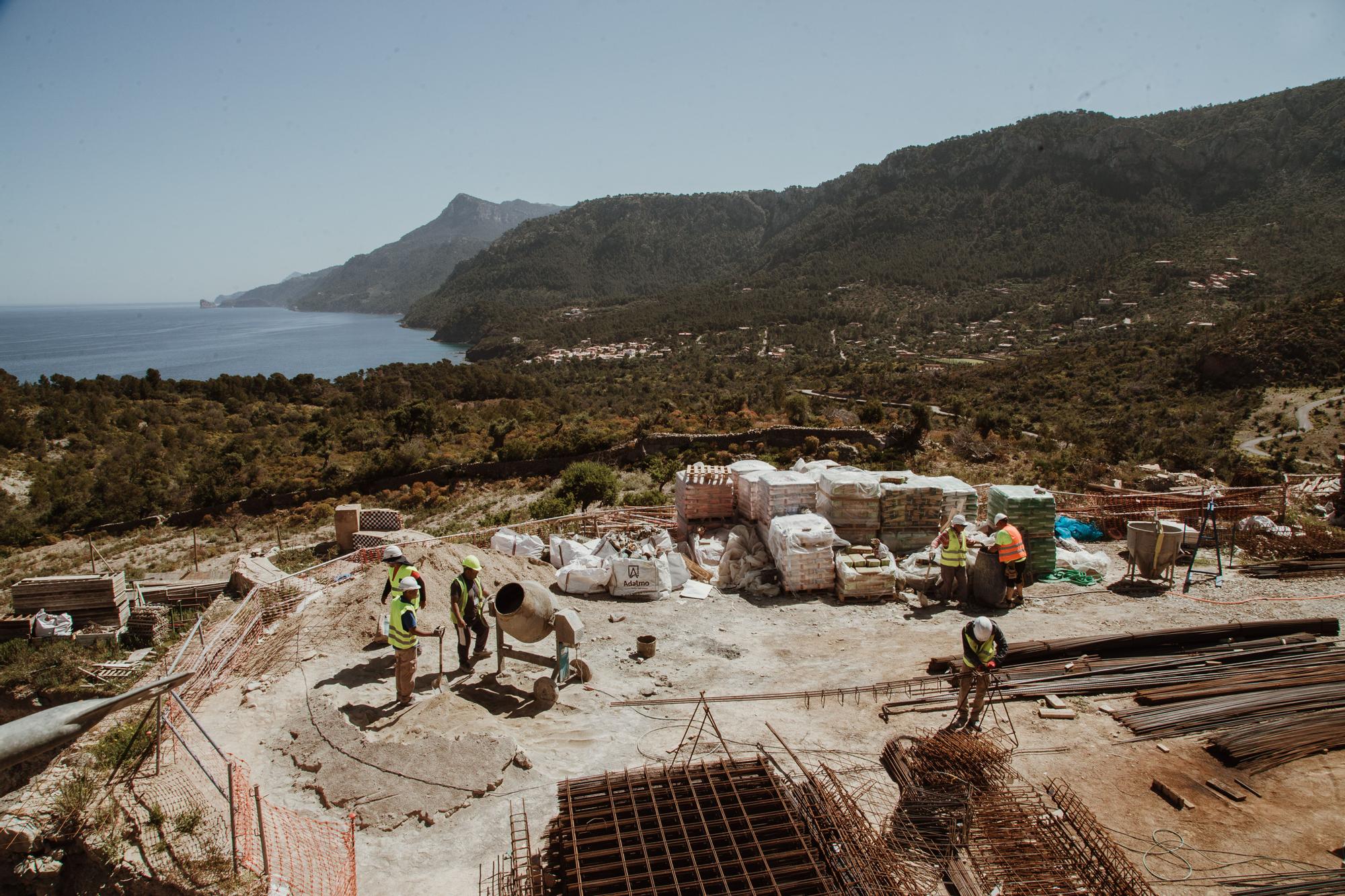 Visita a las obras de Son Bunyola