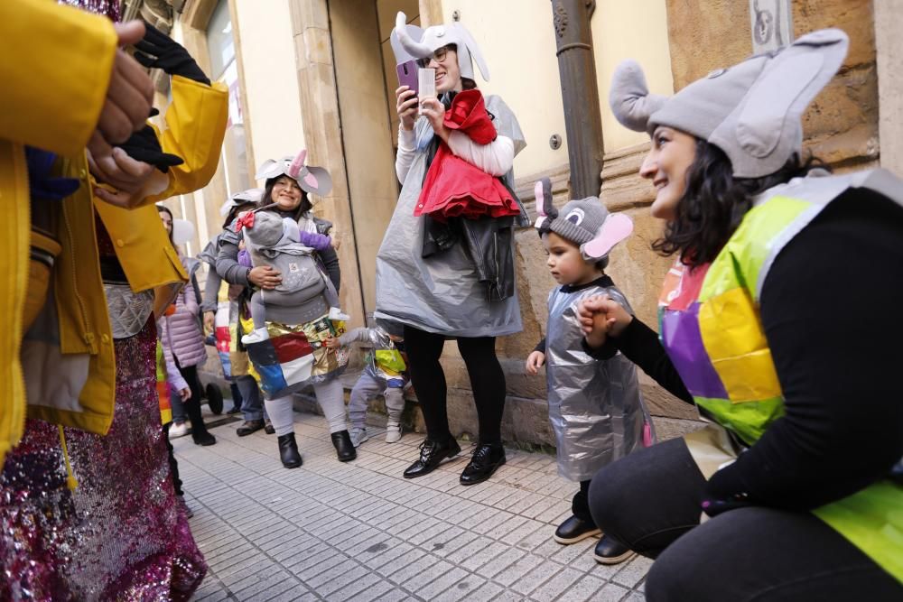 Desfile infantil en el Carnaval de Gijón