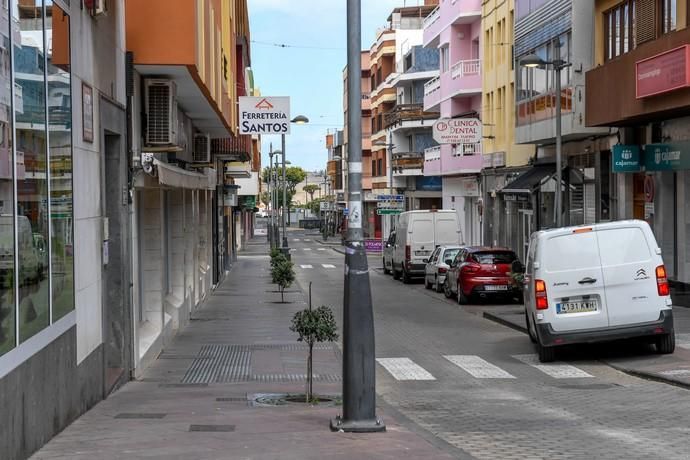 25-03-20 GRAN CANARIA. TELDE. TELDE. Recorrido por la ciudad de Telde para vera su desolación.   Fotos: Juan Castro.  | 25/03/2020 | Fotógrafo: Juan Carlos Castro