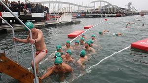 103a edició de la Copa de Nadal de natació, que se celebra cada 25 de desembre a Barcelona.