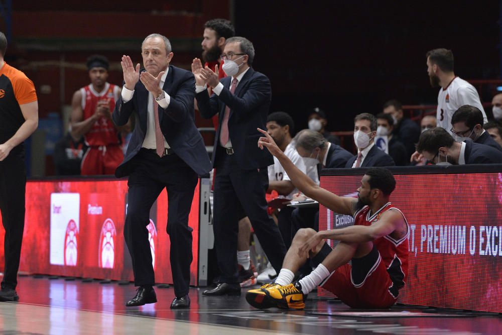 Armani Milan - Valencia Basket, en imágenes